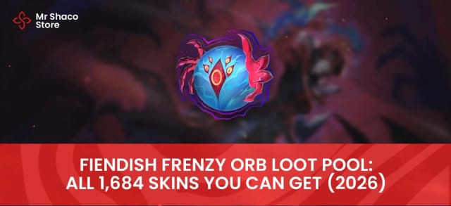 Fiendish Frenzy Orb Loot Pool: All 1,684 Skins You Can Get (2026)