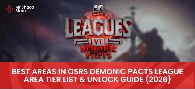 OSRS Demonic Pacts League Best Areas — Complete Tier List & Unlock Guide (2026)